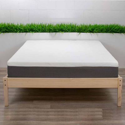 Classic Organic Latex Mattress on Platform Bed Frame - Vancouver, BC, Canada