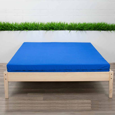 High Resilience Foam Mattress on Bed Frame